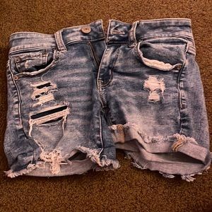 american eagle jean shorts